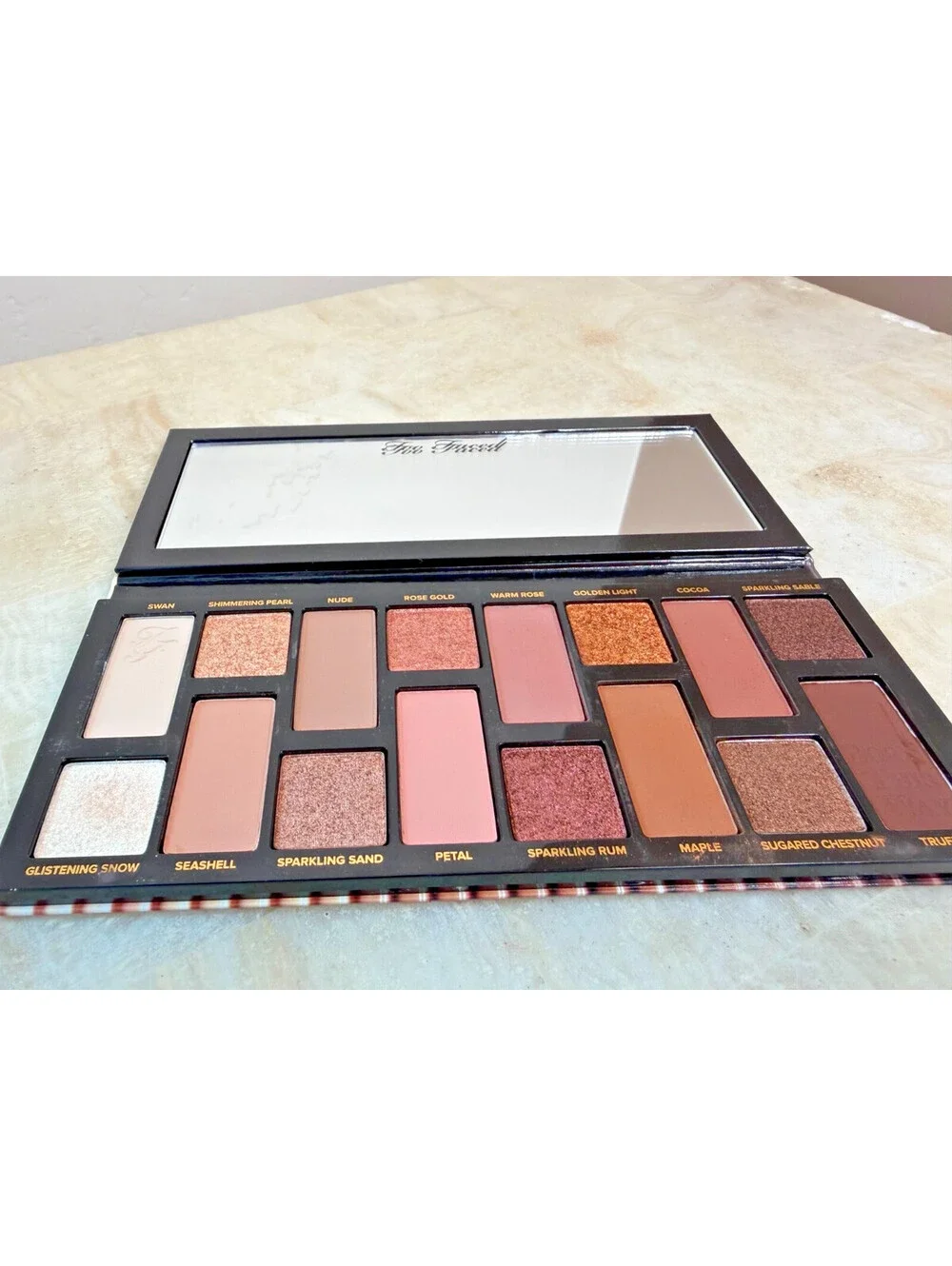 NIB Too Faced Born This Way Shadow Palette 16 Shades
